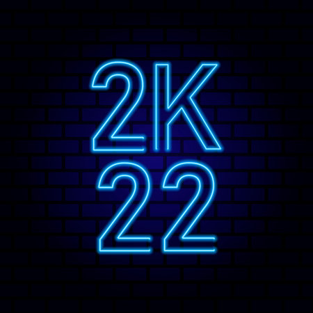 2022 Happy New Year Background. Vector illustration.の写真素材