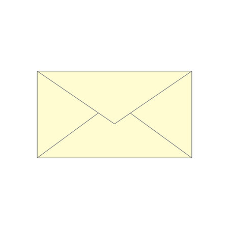 The envelope icon is closed, vector graphics.のイラスト素材