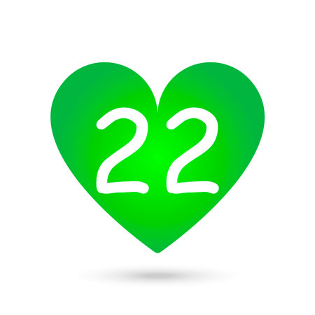 earth day. 22 April. Earth Day date in the calendarのイラスト素材