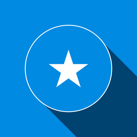 Country Somalia. Somalia flag. vector illustration.のイラスト素材