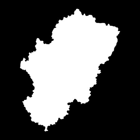 Aragon map, Spain region. vector illustration.のイラスト素材