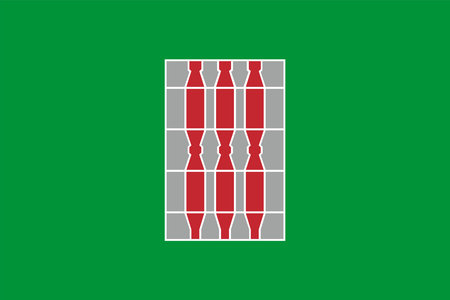 Umbria Flag. Region of Italy. vector illustration.のイラスト素材
