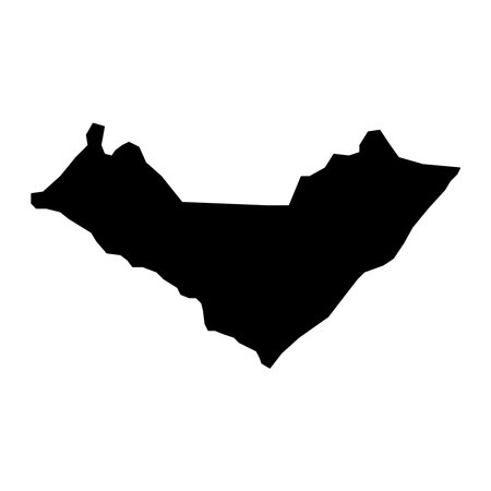 Alagoas Map, state of Brazil. vector illustration.のイラスト素材