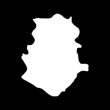 Bucharest Ilfov development region map, region of Romania. vector illustration.のイラスト素材