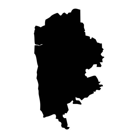 Limbazi district map, administrative division of Latvia. vector illustration.のイラスト素材