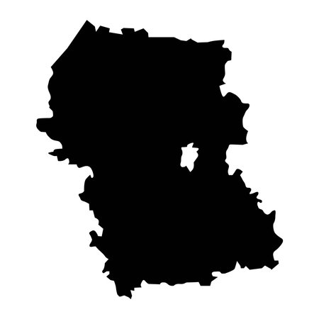 Rezekne Municipality map, administrative division of Latvia. vector illustration.のイラスト素材