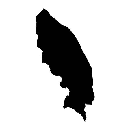 Terengganu state map, administrative division of Malaysia. Vector illustration.のイラスト素材