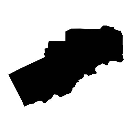 Talofofo municipality map, administrative division of Guam. Vector illustration.のイラスト素材