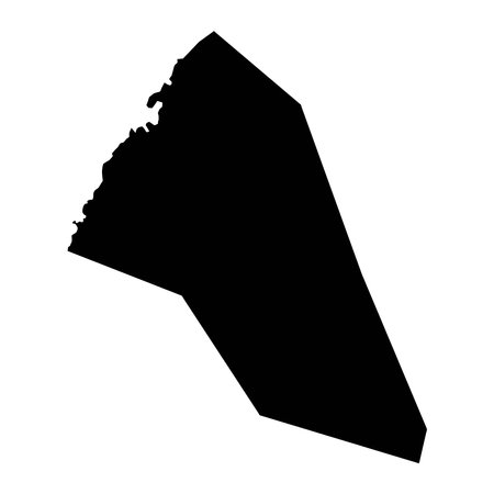 Namukulu village map, administrative division of Niue. Vector illustration.のイラスト素材