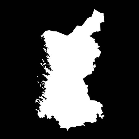Satakunta map, region of Finland. Vector illustration.のイラスト素材
