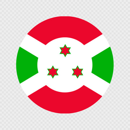 Country Burundi. Burundi flag. Vector illustration.のイラスト素材