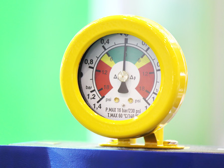 Pressure measuring instrument - Industrial Pressure Gaugeの写真素材