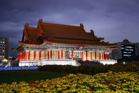 Taipei, Taiwan - November 20, 2018: National Concert Hall, Chiang Kai-Shek Memorial Hall,Taipei, Taiwan.のeditorial素材