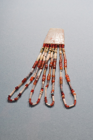 Taipei, Taiwan - November 22, 2018: Ancient Chinese imperial artifacts and artworks in National Palace Museum in Taipei City, Taiwan.のeditorial素材