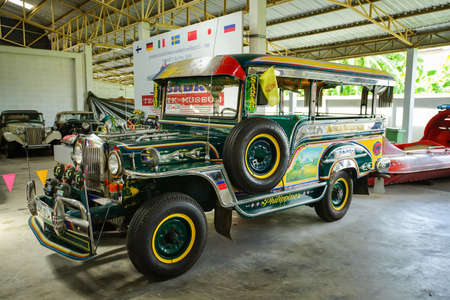 Nakhon Pathom, Thailand - August 27, 2020 : Classic cars in Jesada Technik Museum, Nakhon Pathom,...