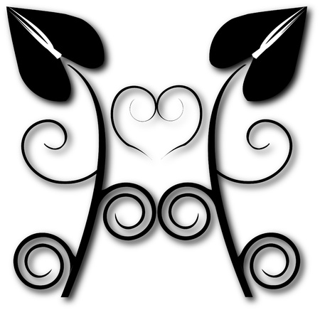 A beautiful art for card, cover or for moreの写真素材