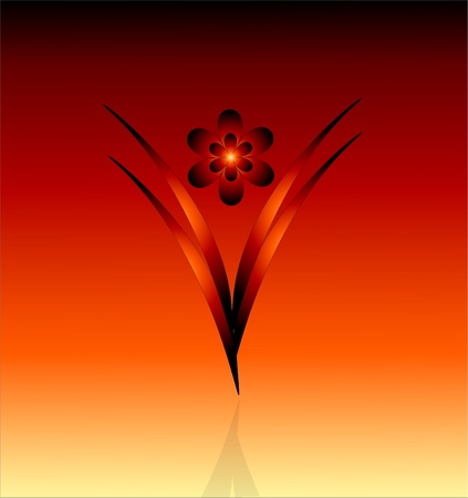 A beautiful design for birthday wedding or eve card etcの写真素材