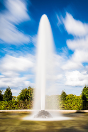 Petergof town near St. Petersburg Russia - september 15 2018: The fountain in the palace of the ensemble "The Russian Versailles"のeditorial素材