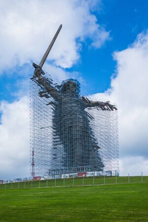 Reconstruction of motherland callsの写真素材