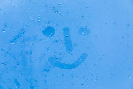 Smiling face iconの写真素材