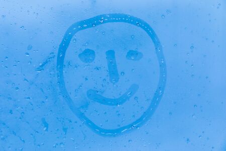 Smiling face iconの写真素材