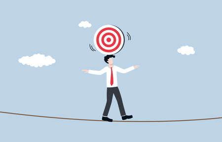 Uncertain or ambiguous business goal, hesitation in business decision or career path, business...