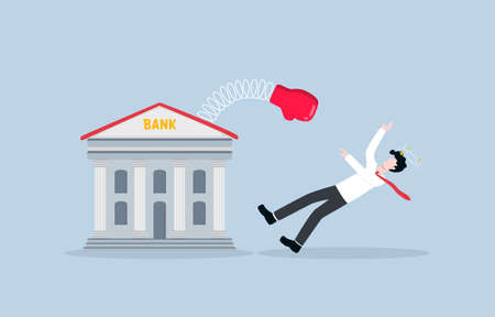 Bankruptcy due to financial crisis, business failure, unable to survive during economic recession...