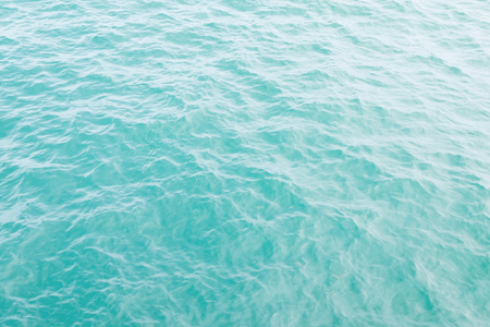 Blue sea surfaceの写真素材