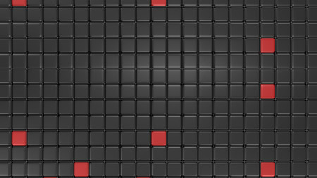 3d cubes abstract backgroundの写真素材