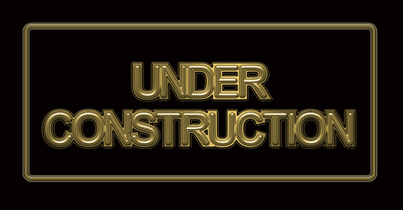 under construction illustrationの写真素材