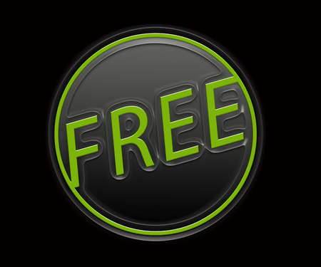 Free Symbol 3d illustrationの写真素材