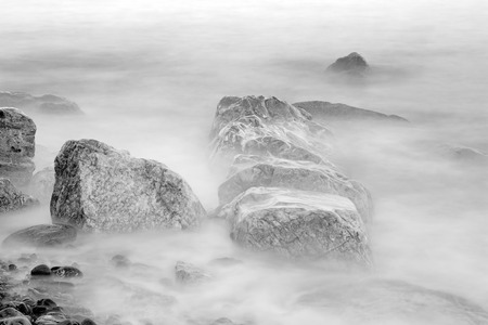 Coastal rocksの写真素材