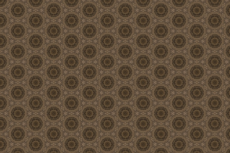 Abstract seamless pattern. Geometric figures, bright retro colors, seamless wallpaper