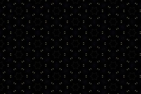 Abstract seamless pattern. Geometric figures, bright retro colors, seamless wallpaperの写真素材