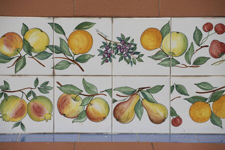 VIETRI SUL MARE, ITALY - November 20, 2019 ceramic product in the Italian "Costiera Amalfitana" to understand a concept of business tourism and cultureのeditorial素材