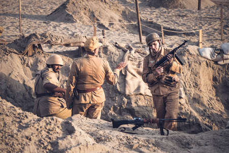 The landing began at 3:50 am on 9 September 1943, a few hours after Pietro Badoglio had informed the...