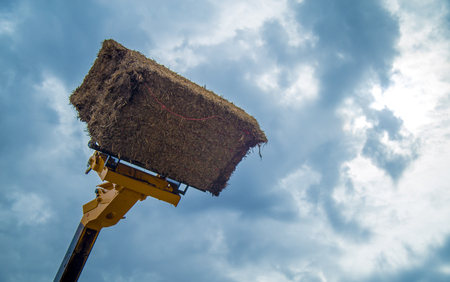 Hay stacker