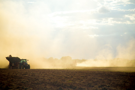 Peanut tractorの写真素材
