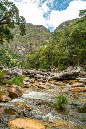 stone river national park serra da canastra brazil