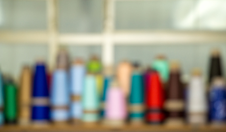 blurred line spoolの写真素材