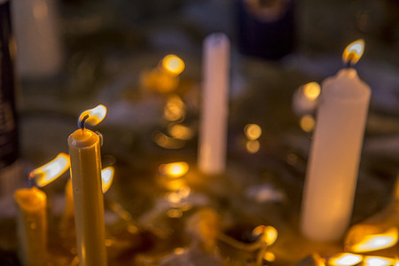 candle room mystery religionの写真素材