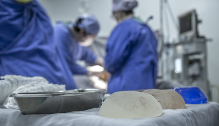 defocused surgical centerの写真素材