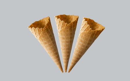 Ice cream cones patternの写真素材