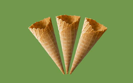 Ice cream cones patternの写真素材