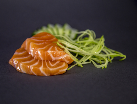 Japanese food traditional sashimiの写真素材