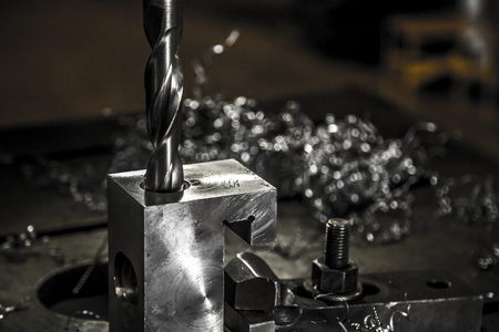 Drilling machine industrialの写真素材