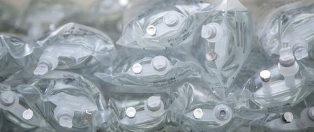 Bag of medical serumの写真素材