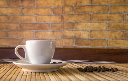 Coffee isolated close conceptの写真素材