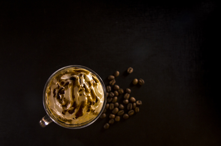 Coffee isolated close conceptの写真素材