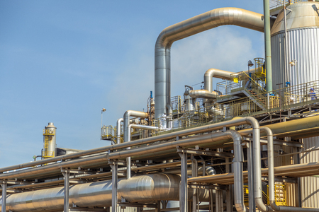 Sugar factory industry line production cane processの写真素材
